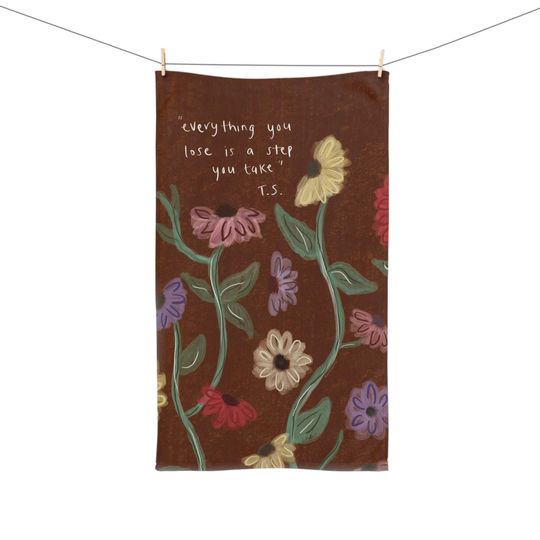 Eras Tour Piano Bathroom Hand Towel