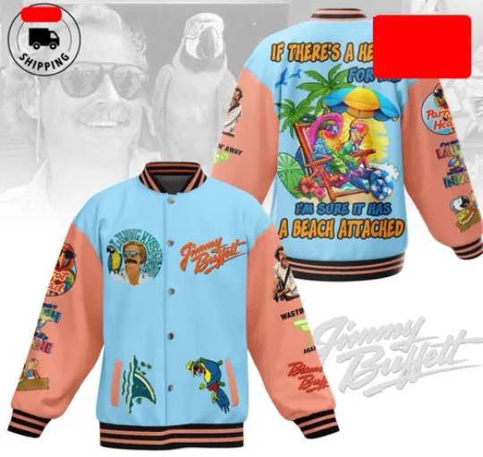 Jimmy Buffett Margaritaville Baseball Jacket