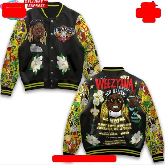 Lil Wayne Weezyana Special Edition Baseball Jacket