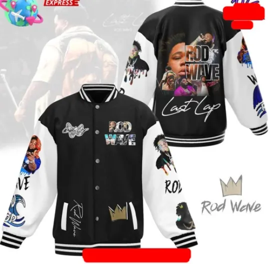 Rod Wave Limited Edition Baseball Jacket