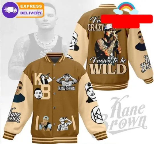Kane Brown Known To Be Crazy Baseball Jacket