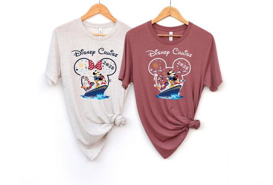 Disney Cruise 2025 shirt, Disney Cruise Family shirts, Disney Cruise Squad shirt, Minnie & Mickey Matching Family Disney Cruise shirt