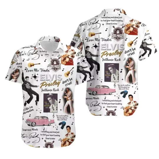 Elvis Presley Button Shirt