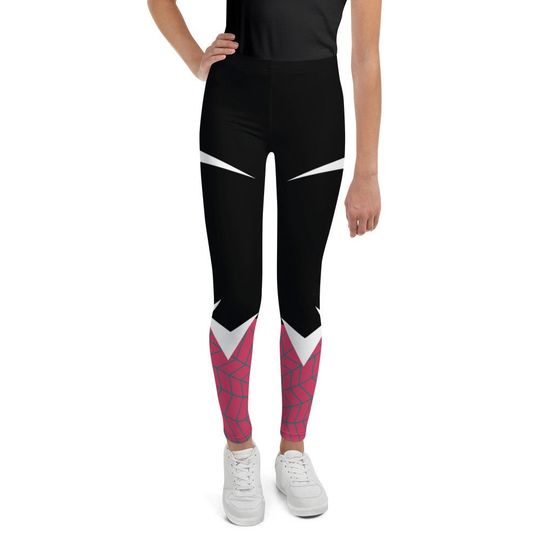 Spider Ghost Friend Youth Leggings