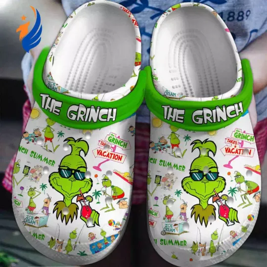 Funny The funny character Takes Summer Vocation Unisex Clogs