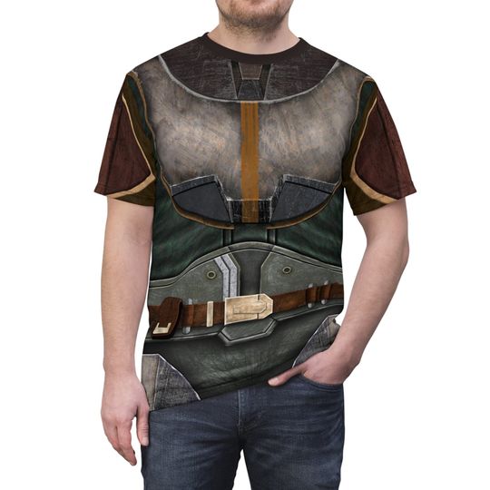 Wrecker Unisex Shirt, The Bad Batch Season 3 Character Costume, Star Wars Inspired Cosplay, Halloween Adult Outfits, CT-9903, Clone Force 99