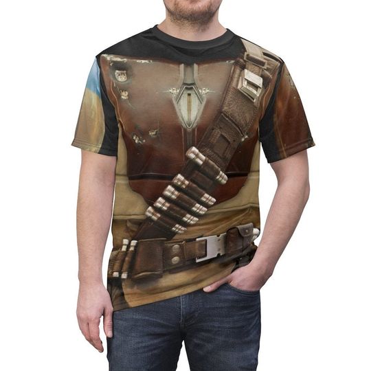 Mandalorian Armor Shirt, Star Wars Costume, Mandalorian Costume, Star Wars Birthday, Star Wars Shirts, Bounty Hunter, Din Djarin, Durasteel