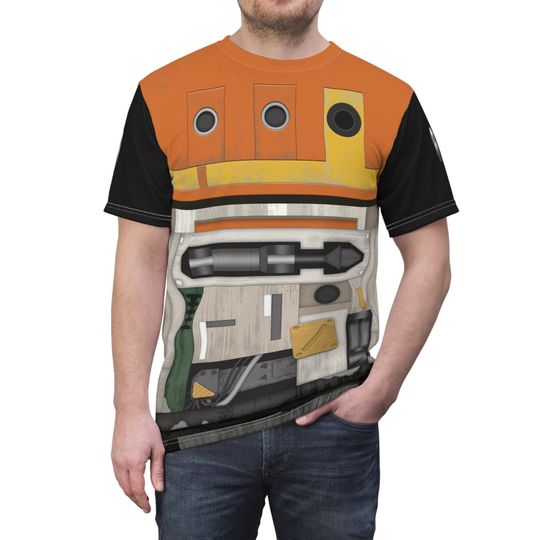 C1-10P Unisex Shirt, Star Wars Rebels Cosplay, Chopper Astromech Droid Costume, Galaxy Rebel Crew, Galactic Republic Outfit, Clone Wars