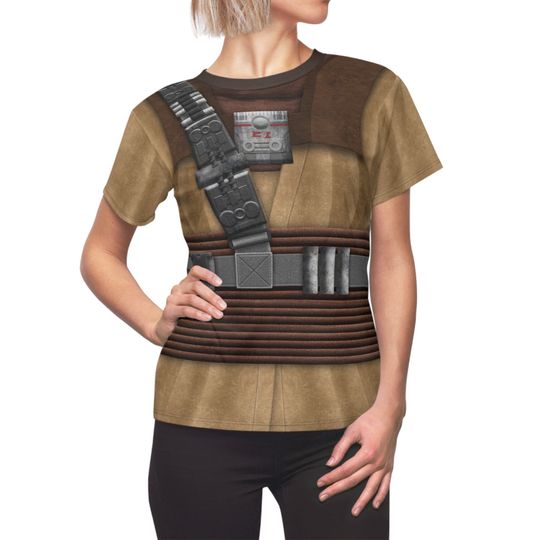 Boushh Women's Shirt, Disney Star Wars Cosplay Costume, Princess Leia's Bounty Hunter Outfits, Galaxy's Edge Park Shirts, Mandalorian Tee