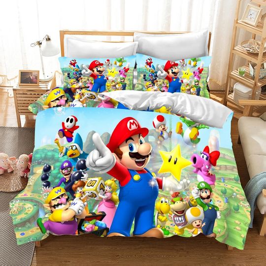 Super Mario Boy Bedding Set