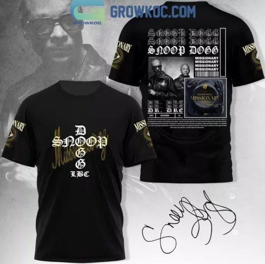 Snoop Dogg With Dr. Dre Missionary 2025 Performer T-Shirt