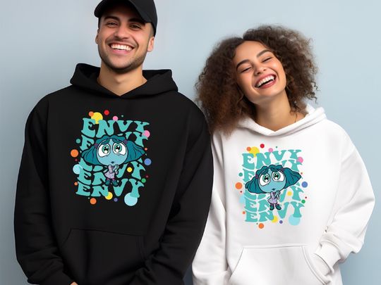 Inside Out Envy Hoodie, Disney Envy, Disney Inside Out Shirt, Pixar Fest Shirt, Inside Out Character Tanktop