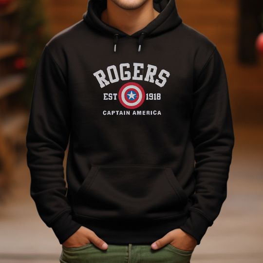 Captain America Hoodie,Marvel Hoodies