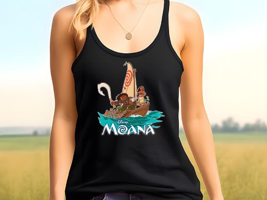 Disney Moana Pua Pig Matching Tanktop, Funny Maui And Hei Hei Boat Snack Retro shirt, WDW Magic Kingdom Family Holiday Trip Gift