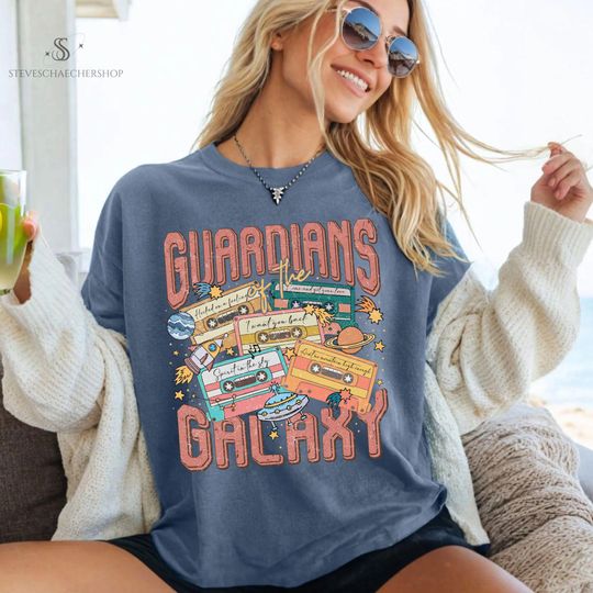 Vintage Guardians of the Galaxy Shirt, Guardians Galaxy Cassette Shirt, Vintage Concert Shirt, Star Wars Shirt, Star Wars Tee