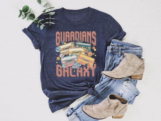 Guardians of the Galaxy Shirt, Retro Marvel Guardians Shirt, Guardians Cassette Shirt, Star Lord Shirt, Vintage Guardians of the Galaxy Tee