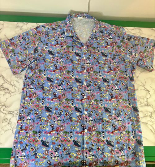 Men's Disketch Disney Cruise - DCL - Hawaiian Shirt - Men's Hawaiian Shirt With Pocket