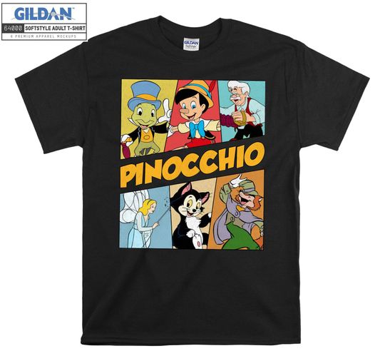 disney pinocchio retro 90s characters shirt pinocchio shirt T-Shirts