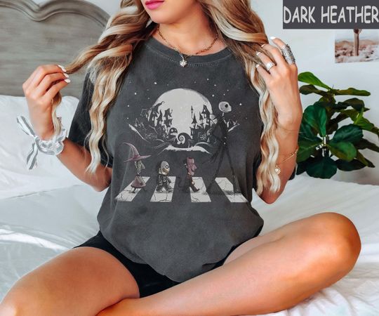 Vintage Nightmare Before Christmas Shirt, Jack Skellington Tee, Lock Shock & Barrel Shirt, Halloween Party 2024, Disneyland Halloween Shirt