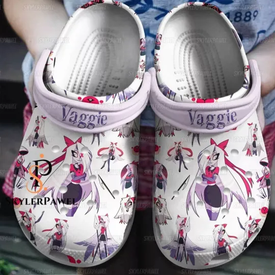 Vaggie Hazbin Hotel Shoes, Women’s Sandals, Cartoon Slippers, Gift for Fans