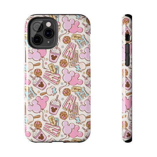 Disney Snacks Phone Case, Disney Iphone Case,  Phone Case, Iphone 15 pro Case, Christmas Phone Case, iphone 16 pro max case Disney
