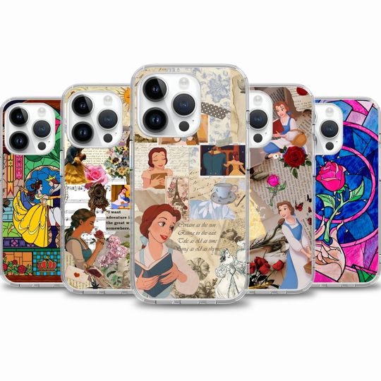 Beauty & the Beast Cartoon Movie phone case for iPhone 16e 16 15 14 13 case