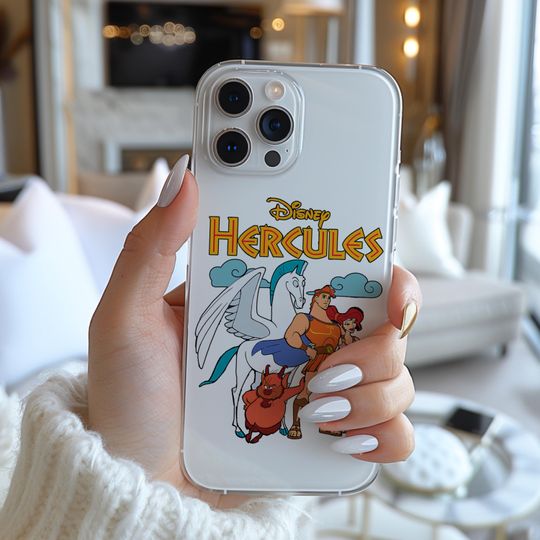Disney Hercules Funny Famous Cartoon Characters Figure Phone Case 8660