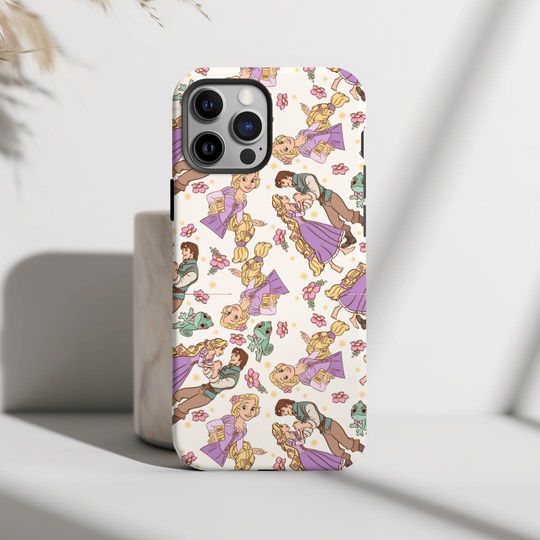 Tangled Disney Phone Case, Rapunzel iPhone Case Disney Iphone 16 Case Magsafe iphone Case, Disney  Phone Iphone 15 Pro Max Case
