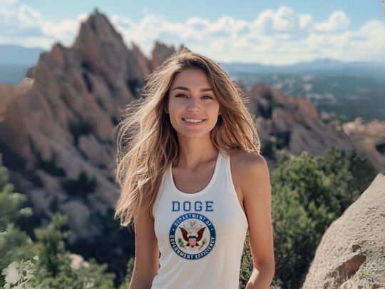 DOGE Women's Racerback Tank Top