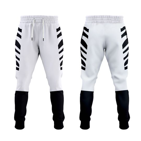 Cincinnati Football White & Black Uniform Men's Joggers
