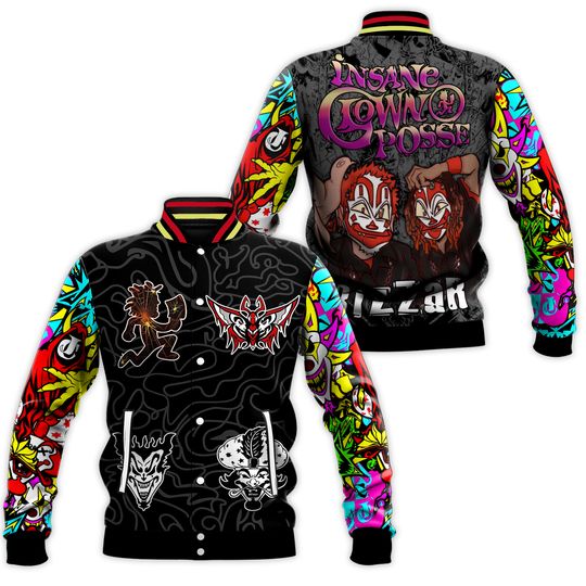 Insane Clown Posse Bizzar Baseball Jacket