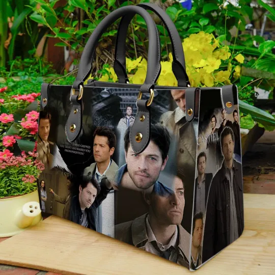 Supernatural bag Supernatural Castiel Leather Bag