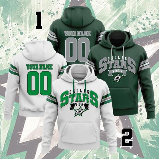 Dallas Stars Ice Hockey Team Vintage Hoodie, Dallas Stars Shirt Gift, Dallas Hockey Fan, Hockey Lover Hoodie