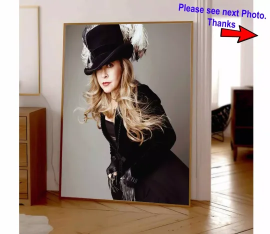 Stevie Nicks Retro Poster, Fan Gift