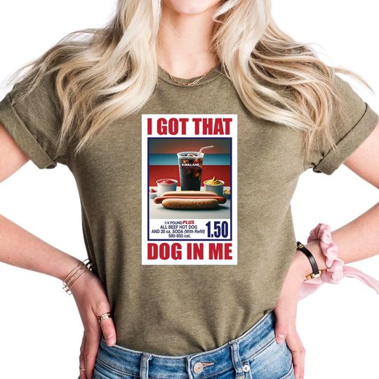 Costco Hot Dog Combo Shirt