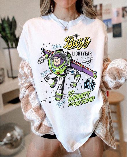 Disney Pixar Toy Story Buzz Lightyear To Infinity and Beyond T-Shirt, Buzz Lightyear Shirt, Disneyland Family Matching Shirt, Magic Kingdom