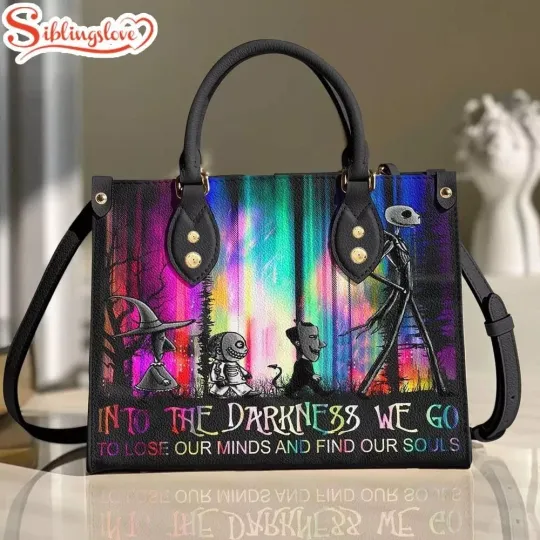 Jack Skellington Leather Handbag, The Nightmare Before Christmas