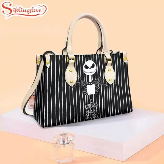 Jack Skellington Leather Handbag, The Nightmare Before Christmas