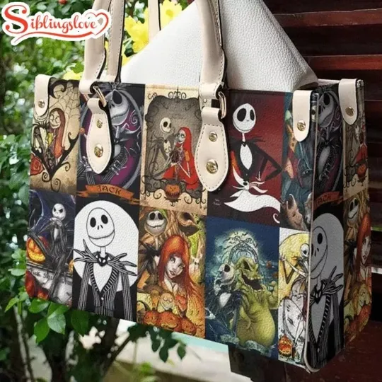 Jack Sally Skellington Leather Bag, The Nightmare Before Christmas