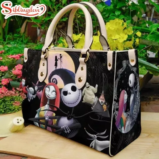 Jack Sally Skellington Leather Bag, The Nightmare Before Christmas
