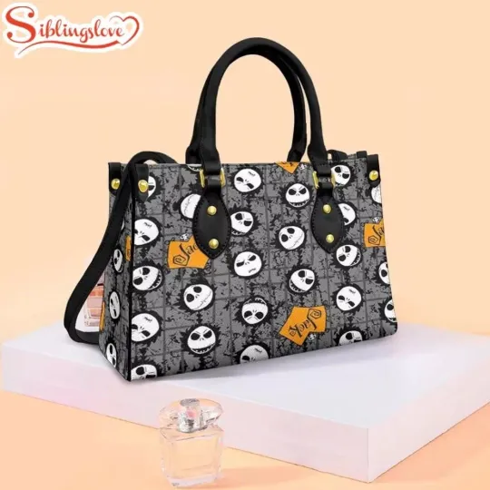 Jack Skellington Leather Handbag, The Nightmare Before Christmas