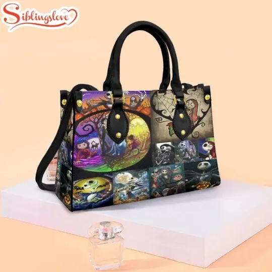 Jack Skellington Leather Handbag, The Nightmare Before Christmas
