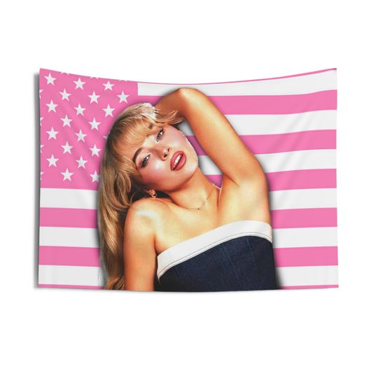 Sabrina Carpenter Pink American Flag