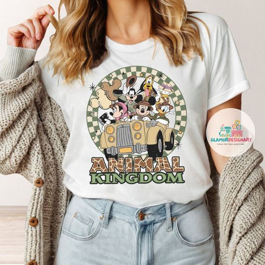 Disney Animal Kingdom Shirt, Safari Family Matching Shirts, Disney Safari Trip Shirts Mickey Safari Shirt Disney Family Animal Kingdom Shirt