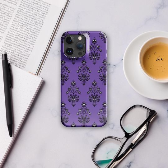 iPhone Haunted Mansion Wallpaper phone case