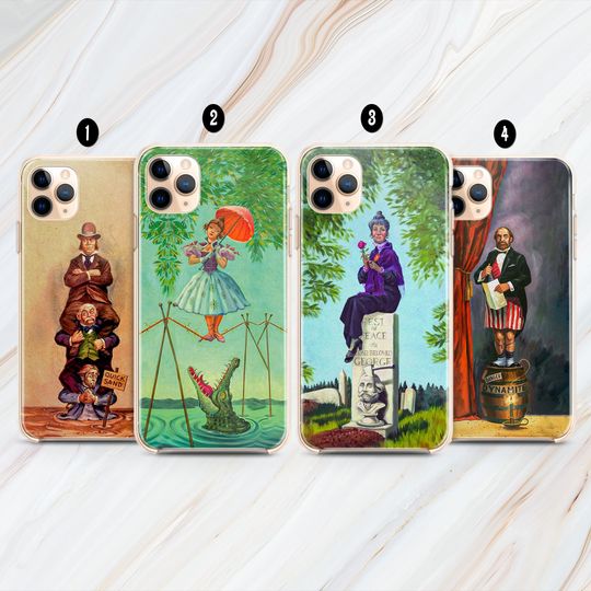 Haunted Mansion Stretching Room Art case iPhone 16 15 Pro Max 14 13 12 11 xr xs