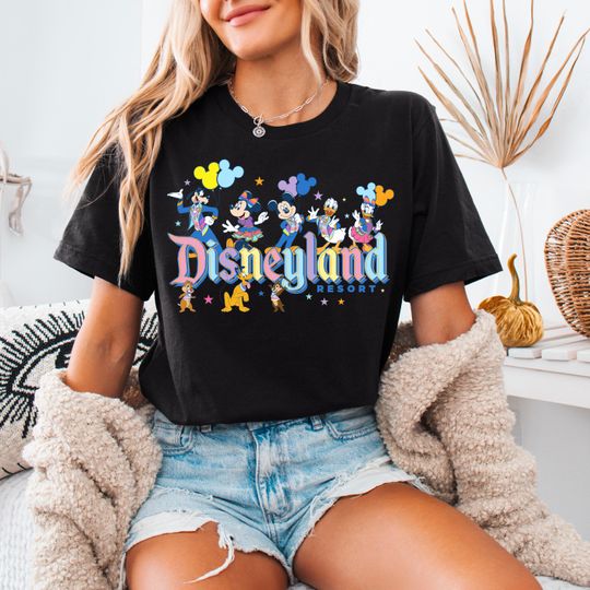 Disneyland Resort Shirt, Disneyland 70th Anniversary Tee, Mickey And Friends Shirt, Family Matching Tee, WDW Family Vacation