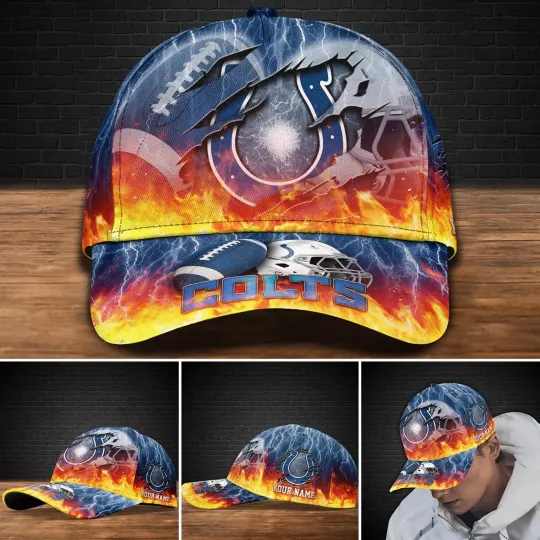 Discover Personalized Indianapolis Football Team Coltss Sport Unisex Classic Cap Gift