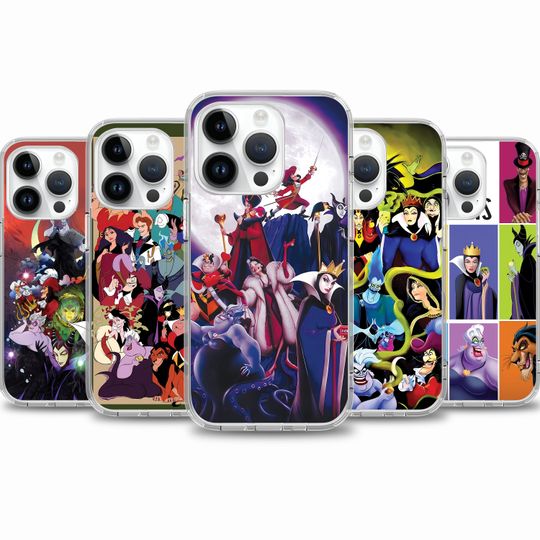 Discover Villains Cartoon Movie phone case for iPhone 16e 16 15 14 13