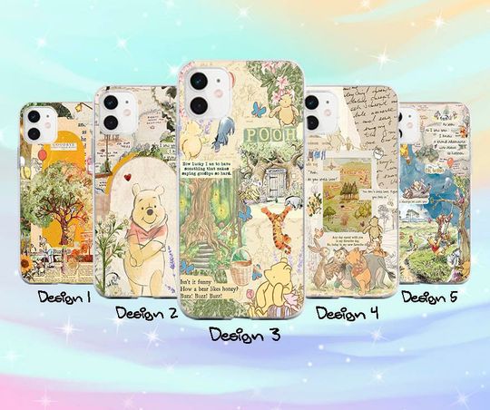 Discover Winnie the Pooh Phone case for iPhone 15 14 13 Pro Max 16 Max Xr 8 7 Plus Cove